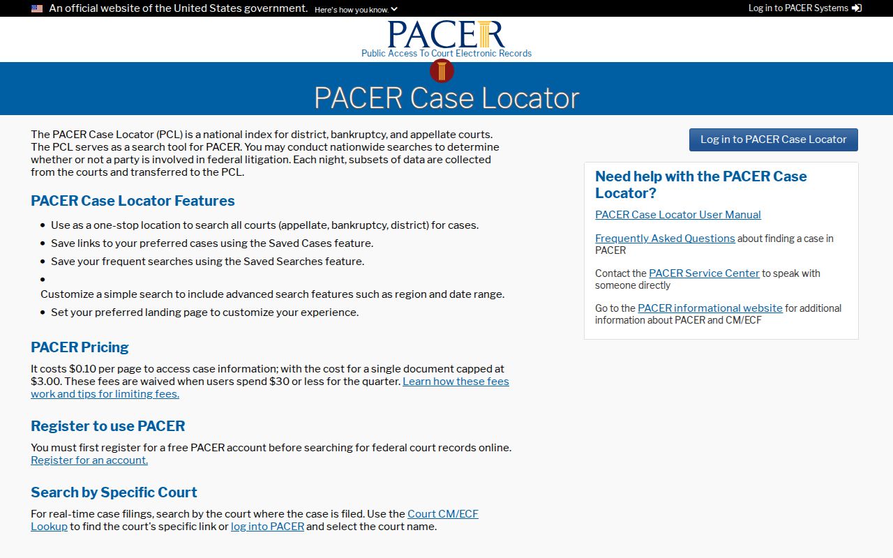 Bibb County court dockets federal court locator