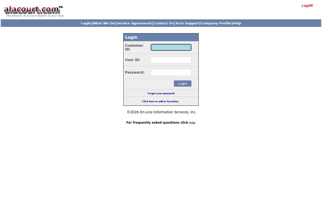 Bibb County court records Alacourt subscription access