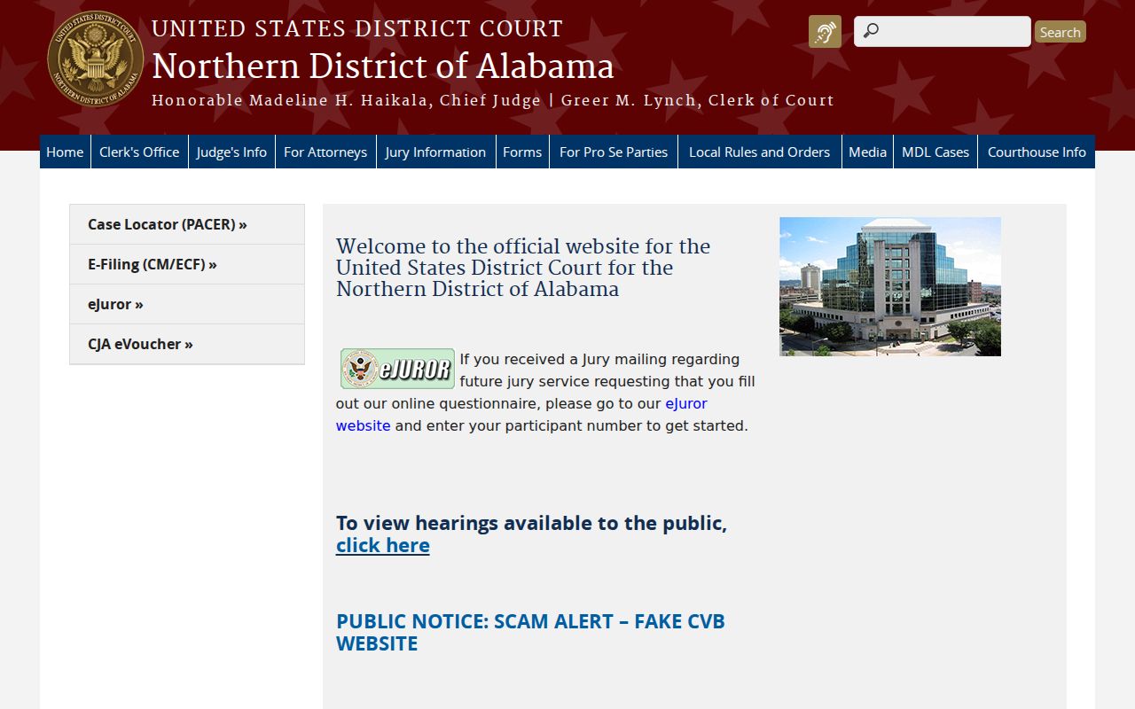 Bibb County Court records Northern District federal court source