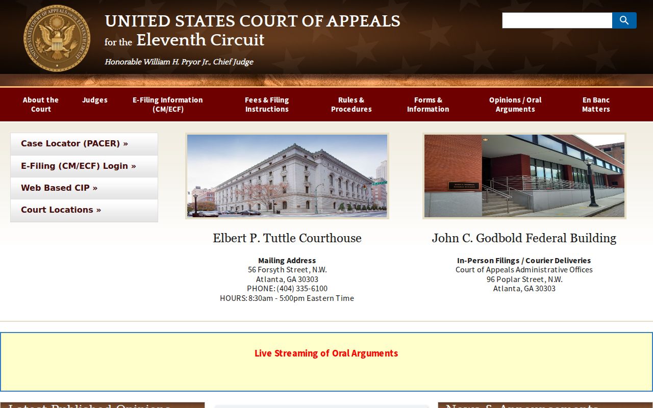 Bibb County Court records Eleventh Circuit appellate source