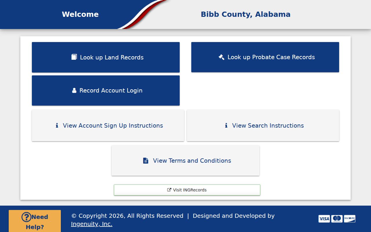Bibb County probate records online services portal
