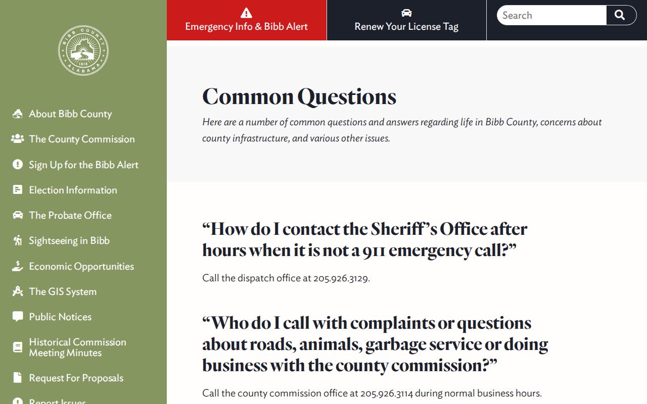 Bibb County warrant records county FAQ sheriff channel